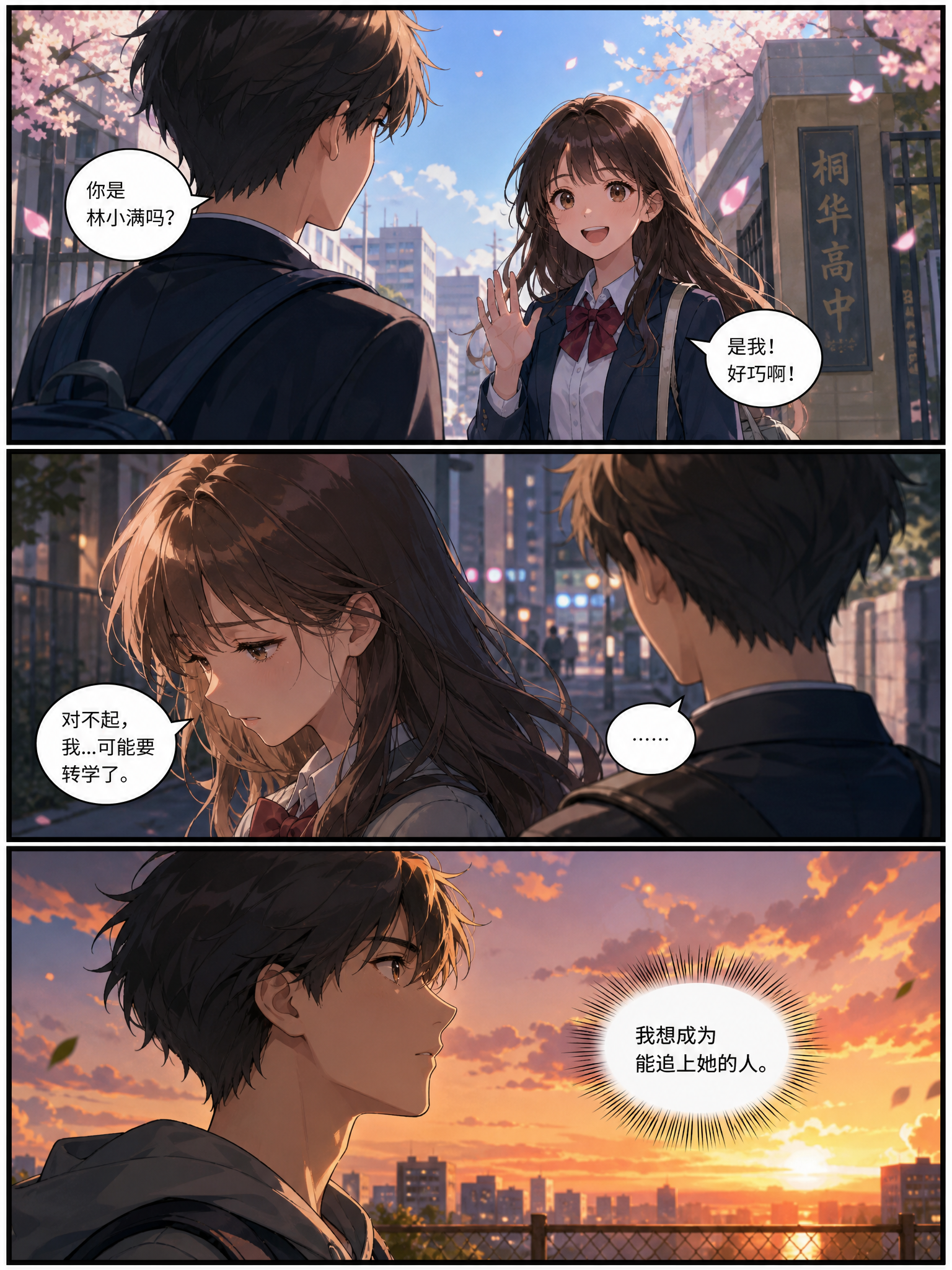 校园青春恋爱漫画