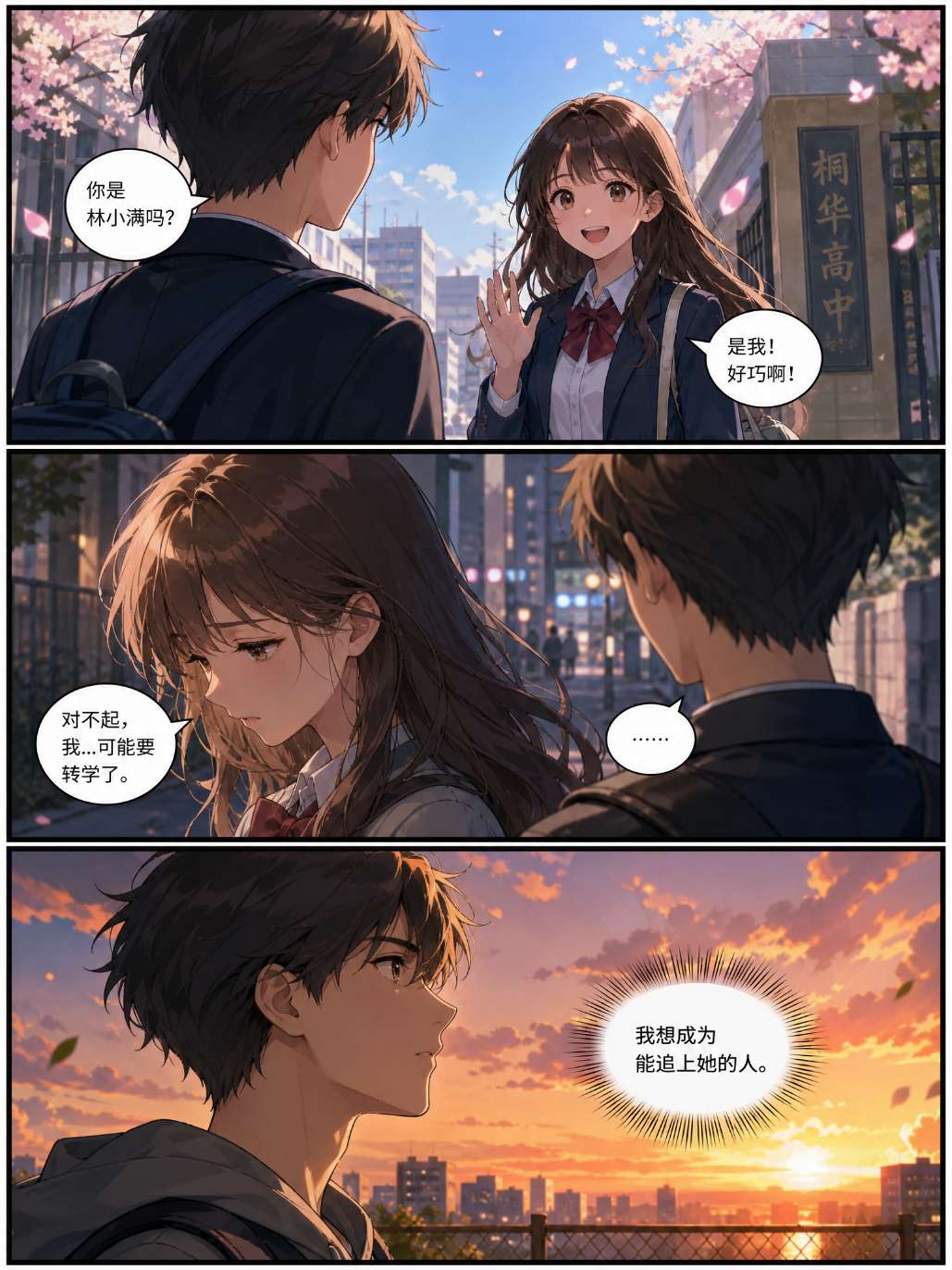 校园青春恋爱漫画